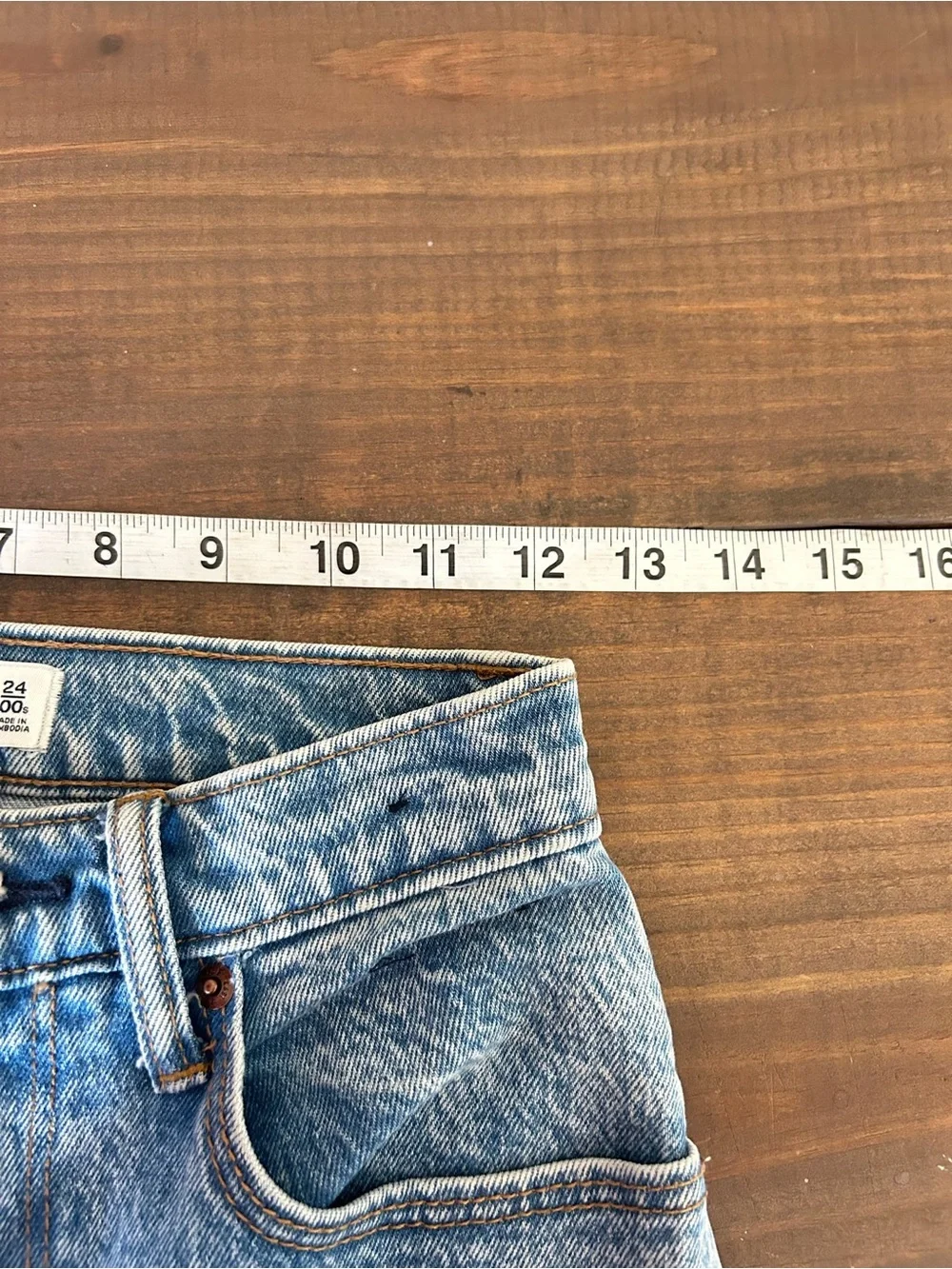 Abercrombie & Fitch curve Love The '90s Straight Utra High Rise 00/24